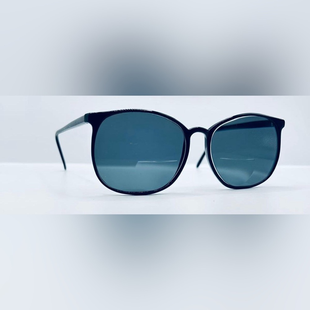 Vintage Lens Crafters Black Oval Sunglasses Frames Only